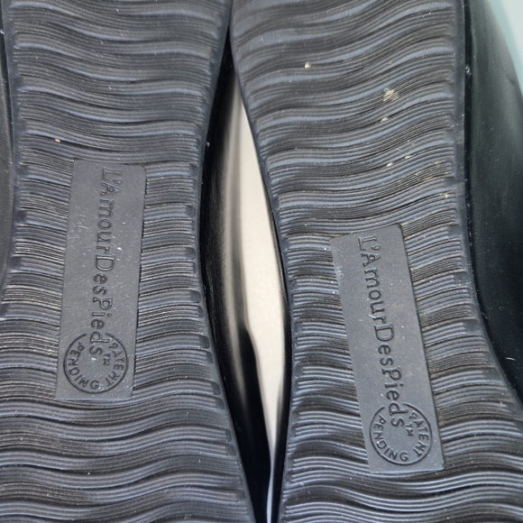 LDP Black Woven Women's Slide Sandals - Picture 8 of 9